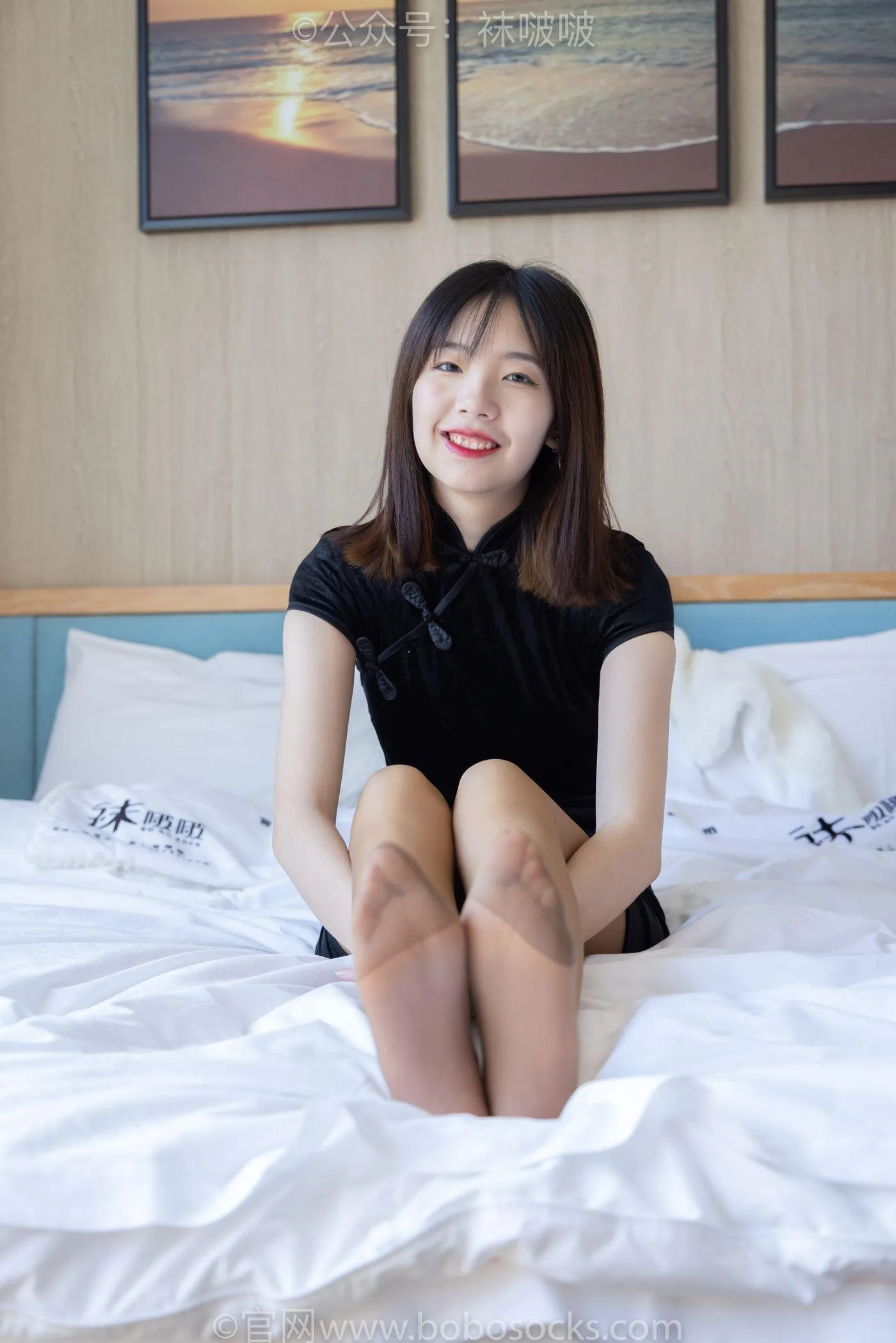 [BoBoSocks袜啵啵]NO.035 小甜豆-平底鞋、薄灰丝、薄咖啡丝 [133P]插图2
